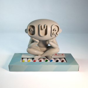 Figurine A Peindre - AMOUR AMICAL