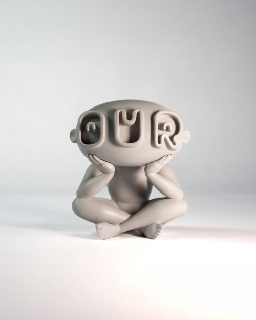 Figu pt Figurine A Peindre - AMOUR AMICAL