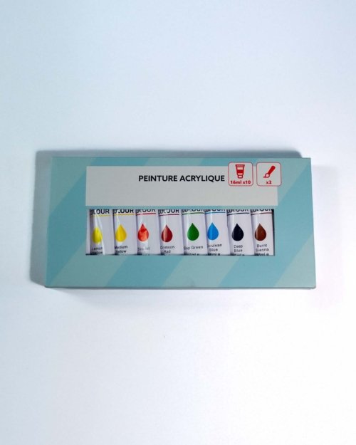 Peinture pt Figurine A Peindre - AMOUR AMICAL