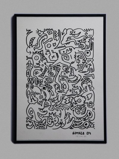 Oeuvre Orignale Doodle Art N°4