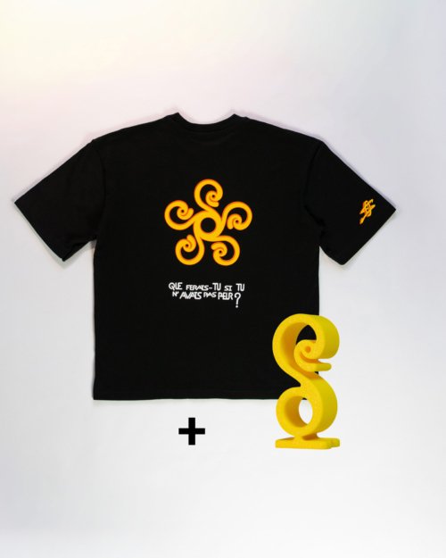 Tee-shirt Unisexe Noir + Figurine OSE - Édition 2