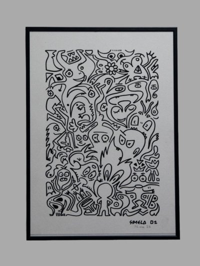 Oeuvre Orignale Doodle Art N°1