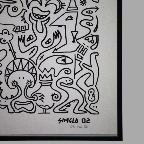 Oeuvre Orignale Doodle Art N°2
