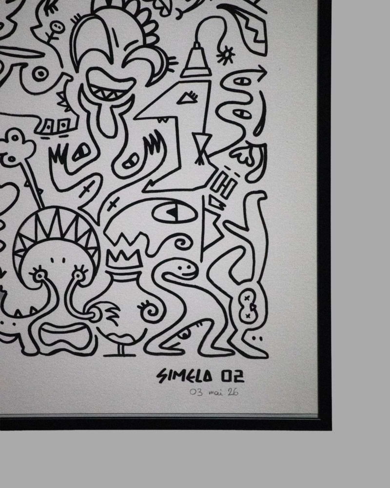 Oeuvre Orignale Doodle Art N°2